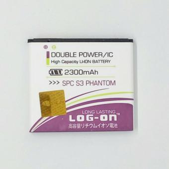 LOG-ON Battery For SPC S3 PHANTOM 2300mAh Double Power & IC - Garansi 6 Bulan
