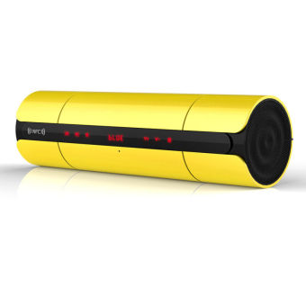 Portable KR8800 NFC FM HIFI Bluetooth Speaker Wireless Stereo Loudspeakers Super Bass Caixa Se Som Sound Box Hand Free for Phone(Yellow) - intl