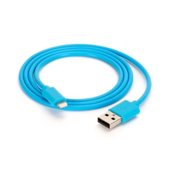 Cantiq Cable Data Charging Data Sync Cable 8pin For Apple iPhone 6 Plus / 6s Plus / 6 / 6s / 5 / 5S / 5C & iPad Pro / Air 2 / Air / mini 3 / mini 2 - Biru