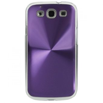 Crystal Case Alumunium Untuk Samsung Galaxy SIII / i9300 - Ungu