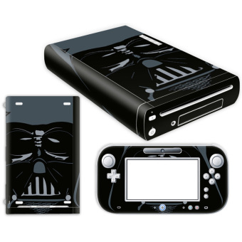 Bluesky Darth Vader Nintendo Wii U Skin NEW CARBON FIBER system skins faceplate decal mod (Intl)