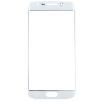 TimeZone Outer Glass Lens Touch Screen Protective Cover with Repair Tools for Samsung S6 Edge (White)
