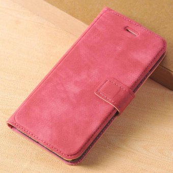 Asuwish Luxury Leather Case Flip Cover Wallet Bag With Card Holder Kickstand Phone Cases For iPhone 6 6s Plus - intl