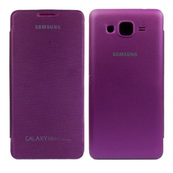 Hardcase Flip Cover untuk Samsung Galaxy Mini 2 S6500 - Ungu