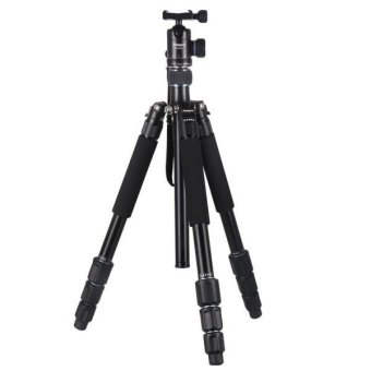 Fotopro CT-5A Adjustable 430mm-1570mm 8kg Burden FPH-52Q Head Tripod Monopod Holder Stand Mount With 2 Waist Bags For Card Machine and DSLR and DV Digital Camera - intl
