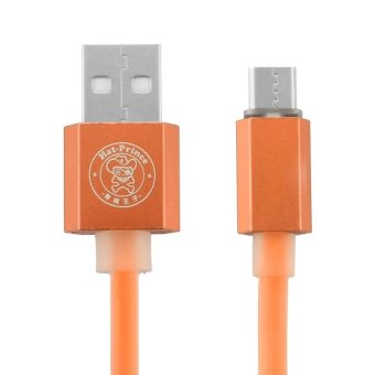 ENKAY Hat Prince 1M 2A Rhombic TPE Micro USB To USB Data SyncCharging Cable For Samsung. HTC. Sony. Huawei. Xiaomi. Meizu AndOther Android Devices With Micro USB Port(Orange) - intl