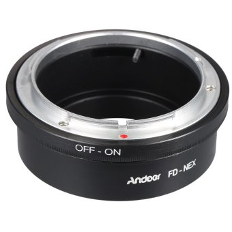 Andoer FD-NEX Adapter Ring Lens Mount for Canon FD Lens to Fit for Sony NEX E Mount Digital Camera Body Outdoorfree