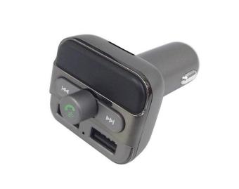 Babanesia Bluetooth Car Charger Dual USB Port BT20 - Silver
