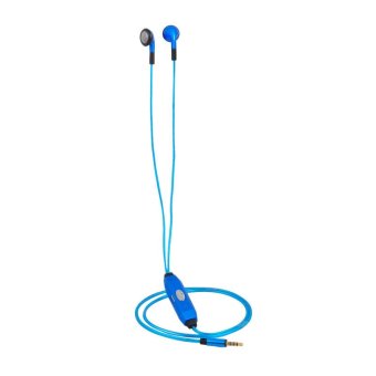Carejoy (TM) Sport Glow LED Flash Light Stereo In-ear-headphone with Mic (Blue)