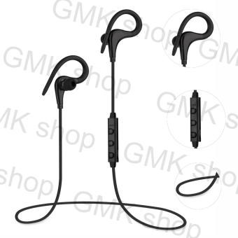 GAKTAI Wireless Bluetooth Headset SPORT Stereo Headphone Earphone for iPhone Samsung LG (Black)(...) - intl