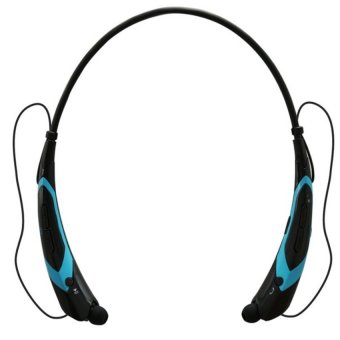 2015 HBS-760 Sport Bluetooth Headset For LG Tonesfor Iphonefor Samsung HBS760 Wireless Headphones Earpod Sports Earphone (Color:Blue) - intl