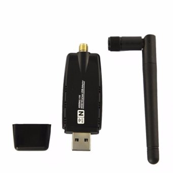 300Mbps IEEE 802.11n/g/b Nano Wireless Wifi USB Adapter Support Xbox 360(Black) - intl