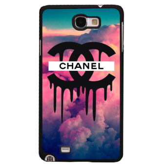 Y&M Phone Case For Samsung Galaxy Note 2 Creative Chanel Printed Cover (Multicolor)