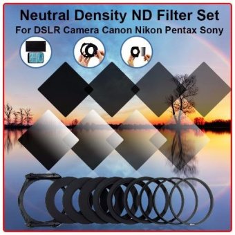 XCSource Full + Graduated ND Filter Set + 9 Metal Adapter Ring + Holder For Cokin P
