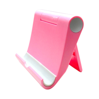 Moonar Universal Ponsel Lipat Pemegang Tablet Stan (Berwarna Merah Muda)