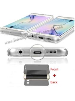 Samsung J7 Prime Crystal Clear Softcase 360 Protection Case Cover Softcase Murah @Atraku