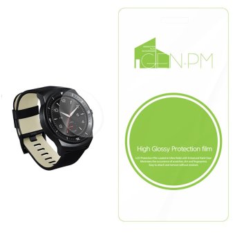 GENPM High Glossy sony smartwatch3 screen protector LCD guard Protection film 2pcs (Clear)