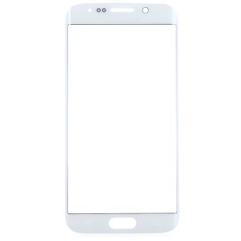 TimeZone Outer Glass Lens Touch Screen Protective Cover with RepairTools for Samsung S6 Edge (White) - Intl