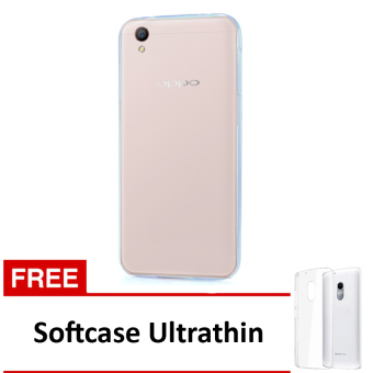 Softcase Ultrathin Untuk Oppo F1 S Plus - Clear + Free Softcase Ultrathin