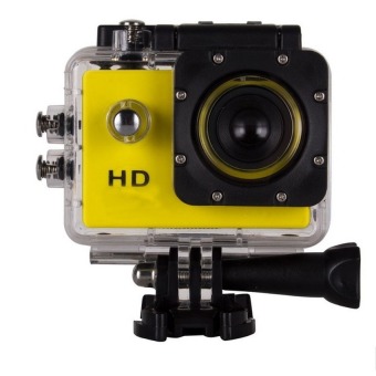 Fantasy 720P HD 2 inch Waterproof Sport Action Camera (Yellow)