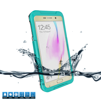 Moonmini Waterproof Shockproof Dirtproof Snowproof Case Cover for Samsung Galaxy Note 7 (Mint Green)