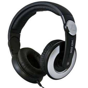 Sennheiser HD 205-II Studio Grade DJ Headphone (Black) - intl