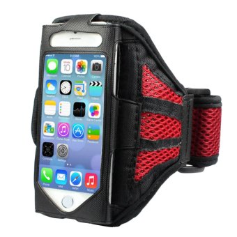 360DSC Arm Band Armband Case for Apple iPhone 5 (Red)