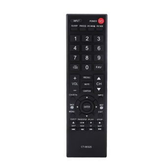 CT-90325 Remote Control Portable Controller For Toshiba LCD Smart TV Black - intl