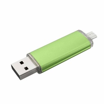 64GB OTG Android USB Flash Drive Pendrive Memory Stick External Storage Flash Disk(Green) - intl