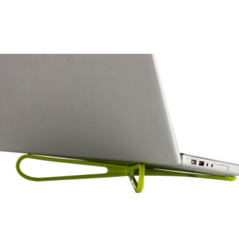 Velishy Laptop Cooling Stand Portable Plastic green - Intl