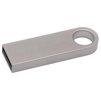 128 GB Memori Flash USB Drive Logam Menempel Pena Jempol Lucu Disk U Kunci Perak