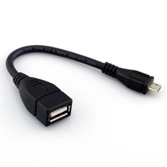 Cocotina USB 2.0 A Female to Micro B Male Converter Adapter Cable – Black