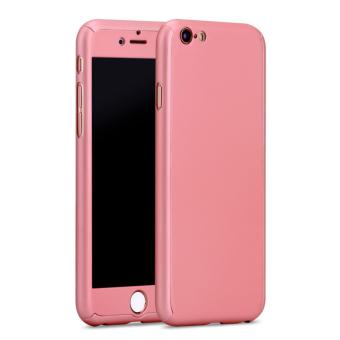 2016 New Hybrid 360 Case Hard Ultra thin Capa Cover For fundas iPhone 6 plus 6S Plus Phone Case + Tempered Glass - intl