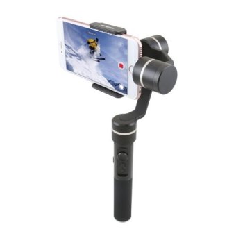 Feiyu Tech SPG Ultra Handheld Steady Gimbal for Action Camera / Iphone / Samsung / Mobile Phone - Hitam