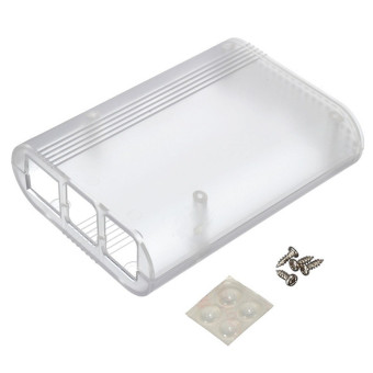 ABS Protective Enclosure Case Box For Computer Raspberry Pi 2 Model B/BPlus (Clear) - intl