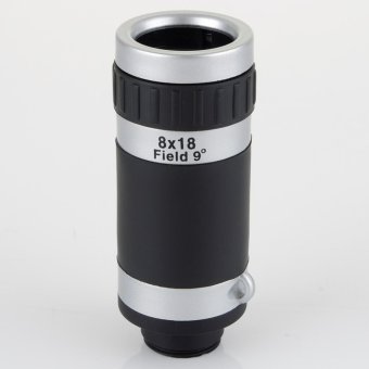 Universal Mobile Phone Lens 8 x 18 Optical Zoom Lens Micro Telescope Camera intl - intl