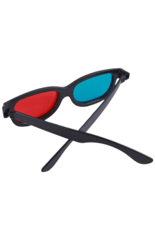 Phoenix B2C Blue Red Cyan Plastic Framed 3D Glasses 3 D Dimensional