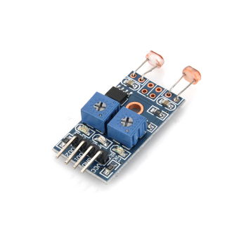 ZUNCLE 2-Way Photo Resistor Sensor Module for Arduino Works with Official Arduino Boards