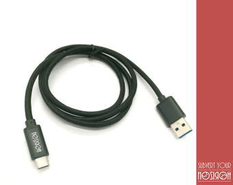 NOZIROH 3.0 3.1 Type C Braided USB Cable Aluminum Connector For Xiaomi Meizu Leeco Huawei LG Oneplus Smartphones Black Color