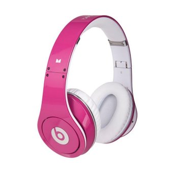 Universal Beats Studio Over-Ear White Headset - Pink