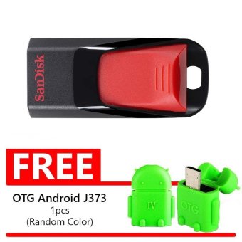 SanDisk Flashdisk Cruzer Edge CZ51 16GB + FREE BONUS OTG Android J373
