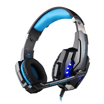 KOTION EACH G9000 3.5mm Game Gaming Headphone Headset Earphone(Black/blue)