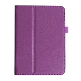 HKS Folio Leather Case Cover Stand For Acer Iconia A1 A1-810 Purple - Intl - intl