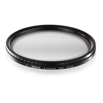 Selens 67mm NDX Neutral Density Variable Fader ND2-ND450 for Lens Filter