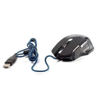 BUYINCOINS 2015 PC Mouse 3200 DPI 9D LED Optical USB Wired Gaming Mice For PC Laptop