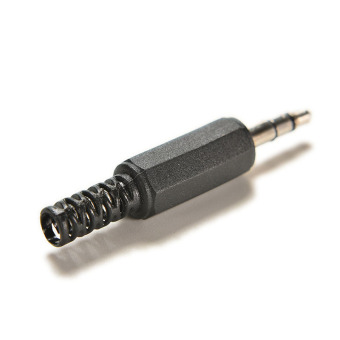 Velishy Audio Male Plug Jack Adapter for Headphone 3.5mm 10 pcs
