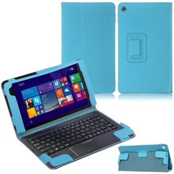 HKS Leather Case for ASUS Transformer Book T90 Chi 8.9” / T1 T100 Chi 10.1” Tab (Blue) - intl
