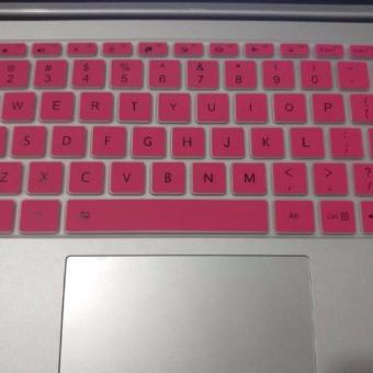 4Connect Silicon Keyboard Protector for XiaoMi Airbook 12.5 Inch Laptop - Pink