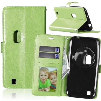 Leather Flip Stand Case Cover for Asus Zenfone Zoom ZX551ML (Green) - intl