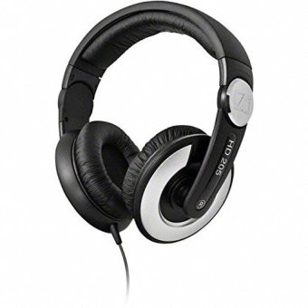 Sennheiser HD 205-II Studio Grade DJ Headphones (Black/Grey) - intl